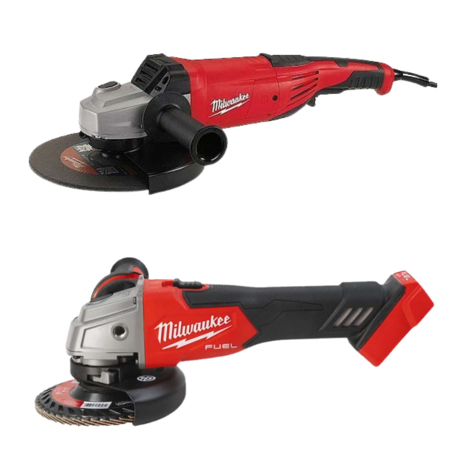 milwaukee M18FSAG125X-0 + ag22-230-dms transparent milwaukee M18FSAG125X-0 and ag22-230-dms