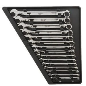 MAX BITE™ Combination Spanner Set 15pcs/set Metric