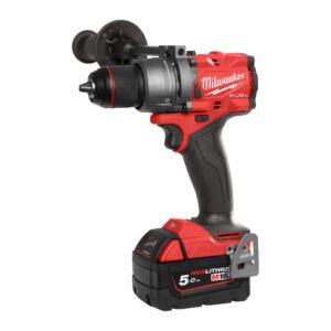 M18 FUEL Percussion Drill/Driver 13mm - Kit includes 2 x 5.0Ah Battery + Charger + HD Case