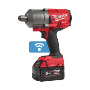 M18 FUEL ONE-KEY Impact Wrench 3/4in High Torque - Kit  includes 2 x 5.0Ah Battery + Charger + HD Case